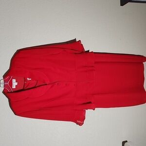 Danny & Nicole Sheer Jacket Womens size 16 dress and coat sleeveless dress